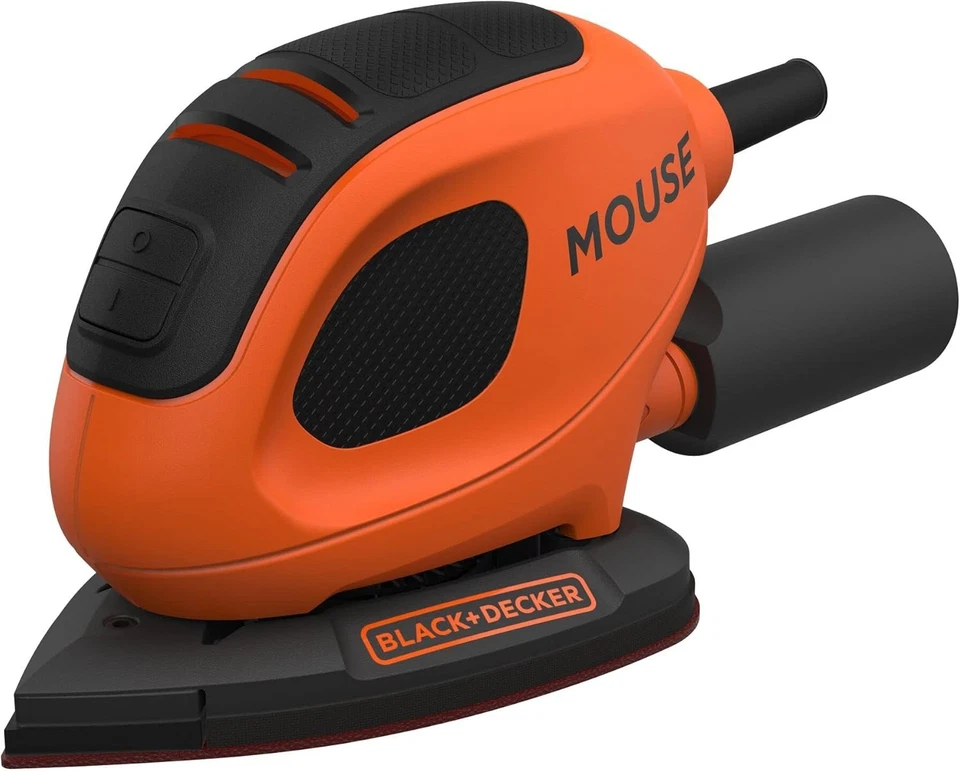 BLACK+DECKER Mouse Triangle Sander, 55w, Velcro Fix, Includes Accessories, Bew230bca - Image 2 of 4