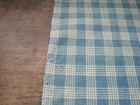 Old  Blue White Homespun Fabric Textile Primitive American Find Dolls Bears — photo 6