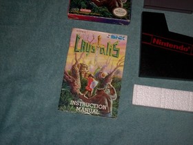 Nintendo NES Crystalis Video Game COMPLETE Box & Instructions