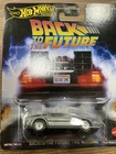 Hot Wheels 'Back to the Future Time Machine' Premium Pop Culture