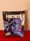 Fortnite Cobalt Star Bundle Code + 1000 V Bucks (Unscratched) PS5 NEW!