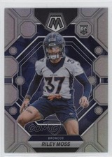 2023 Panini Mosaic Rookies Silver Prizm Riley Moss #358 12dh
