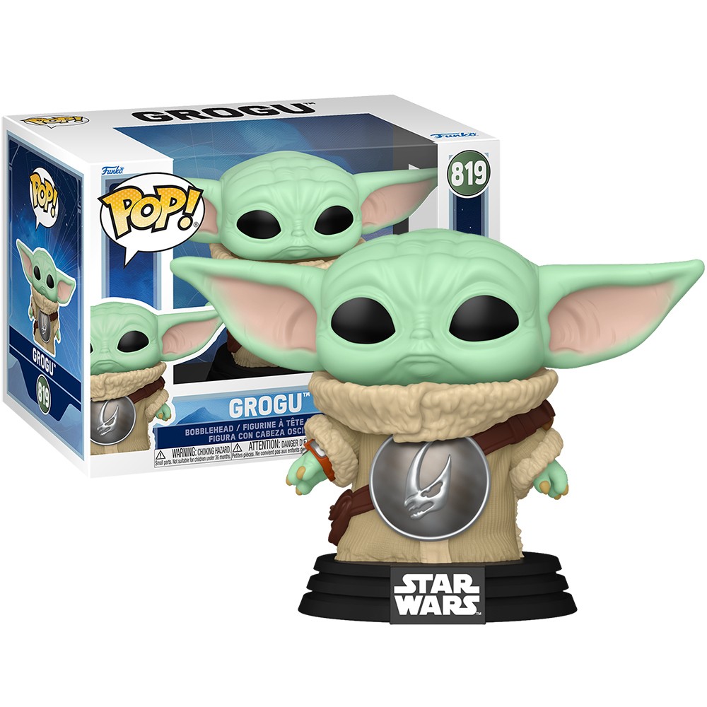 Funko POP! Star Wars Grogu Mudhorn Armor Vinyl Figure 819 Collectible