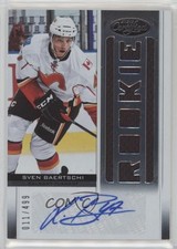 2012-13 Certified Freshman Fabrics 11/499 Sven Baertschi #177 Auto 1e15