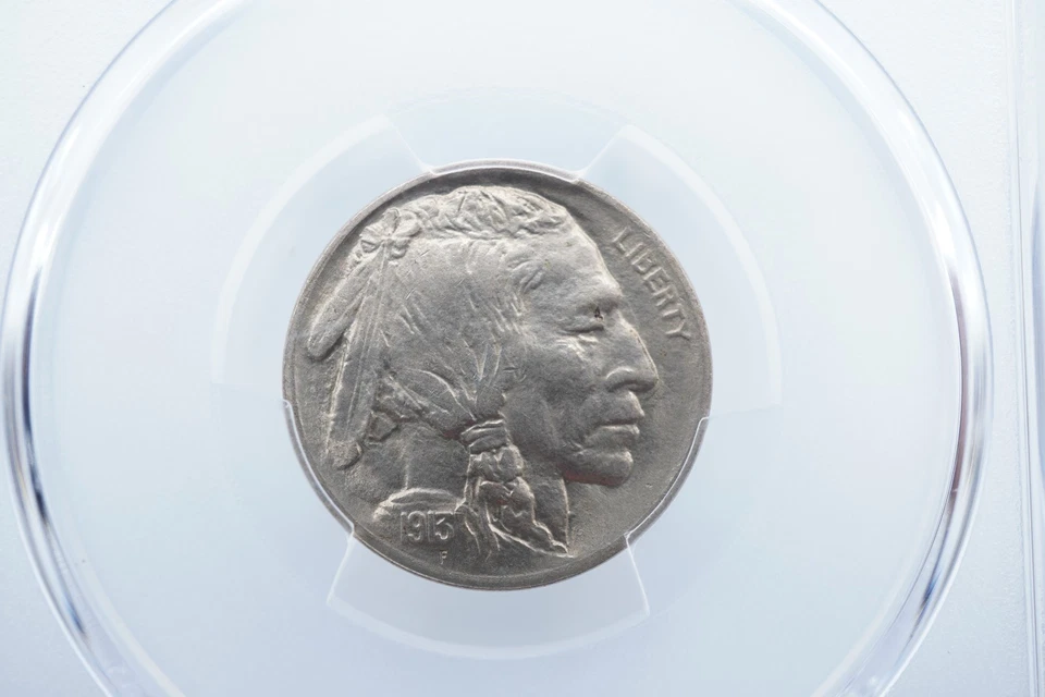 1913 5C PCGS MS65 TYPE 1 BUFFALO "MINT ERROR" 30% Rotated Dies Gold Sheild U287 - Image 2 of 4