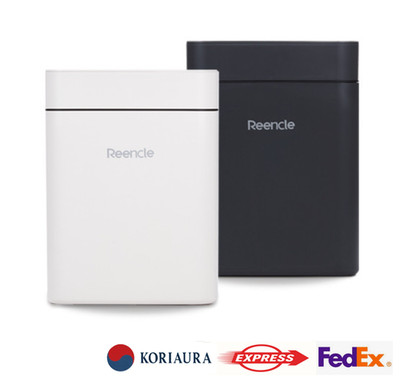 Reencle 20L Smart Sensor Trash Can   Automatic Touchless Bin, Beige - Express