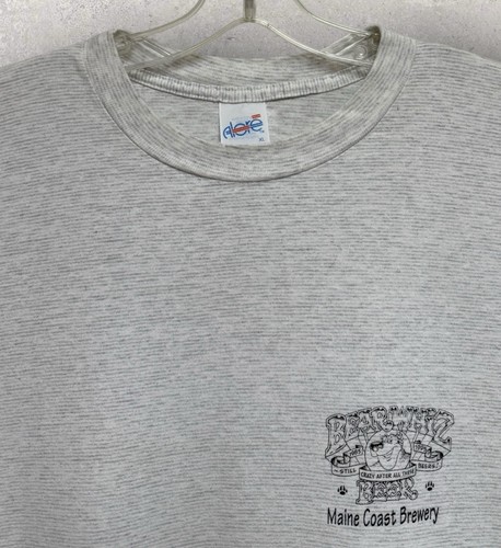Vintage 90’s Bear Whiz Beer Maine Coast Brewery Single Stitch T Shirt XL 24”x31” - Picture 7 of 11