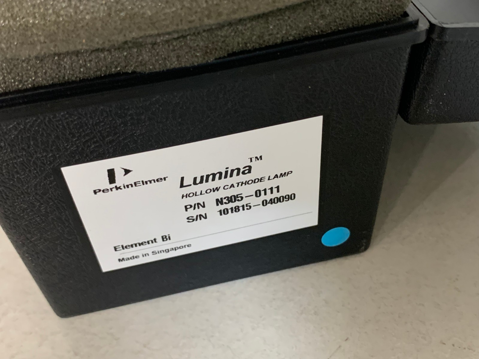 Used Nice Perkin Elmer N305-0111 Lumina Hollow Cathode Lamp L5