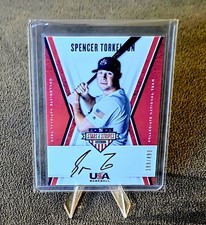 2019 Panini USA Baseball Stars & Stripes Spencer Torkelson CNT-ST Auto #d 189/49