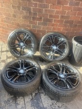 Bmw 5x120 310m alloys wheels tyres 20 inch 6787583 msport x1 x3 x4 etc