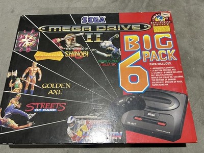 Sega Mega Drive II ''Big 6'' Pack - 6 Games and in box 