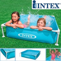 Intex Frame Schwimmbad Kinderpool Pool Planschbecken Mini 122X122X30Cm Babypool