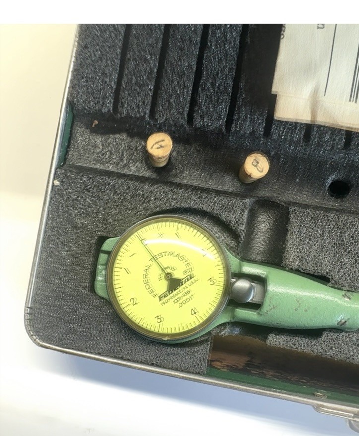 Mahr Federal 1204P-1-R2 Small Dial Bore Gage W: Attachments