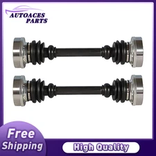 Rear Left Right Pair CV axle Shaft For 1982-1988 BMW 528E