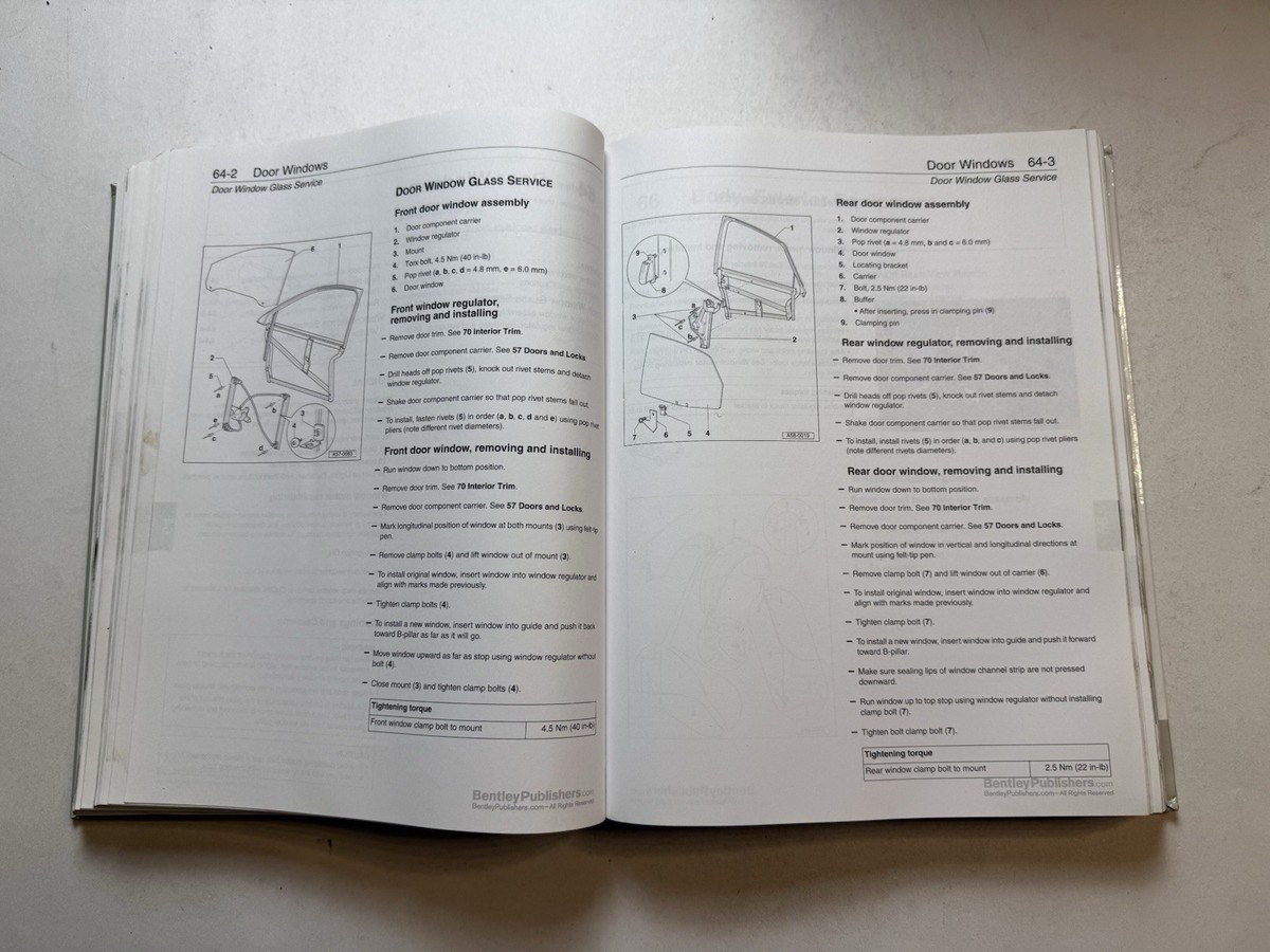 Audi A6 S6 RS6 Quattro 1998-2004 Shop Repair Service Manual Wiring