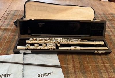 Selmer Model SFL511BO Open Hole Flute SN J3020080, Beautiful! w/ Case