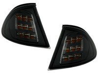 LED Frontblinker Set FüR 3Er BMW E46 Limo + Touring In Schwarz Blinker Eagle EYE