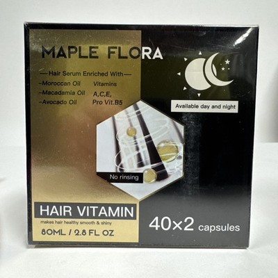Maple Flora Hair Treatment Serum 40 X 2 Capsules Day & Night Treatment