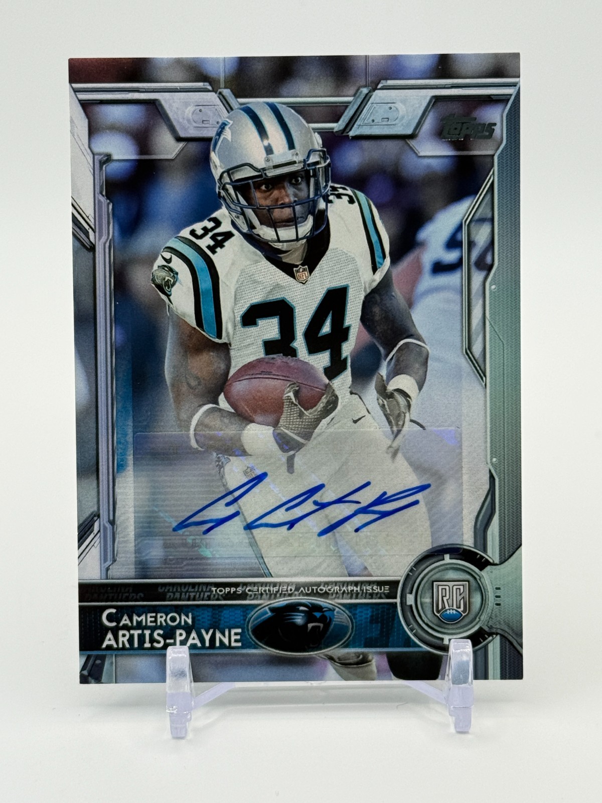 Cameron Artis-Payne Topps #464 Autograph