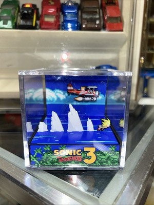 Sonic the Hedgehog 3D Art Fan Art Retro Edge Art Collectable