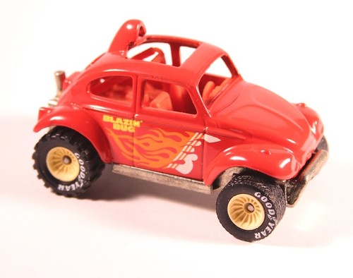 Hotwheels 1985 Real Riders Baja Bug in Red and GYW 9548 ~ Minty! - Picture 1 of 6
