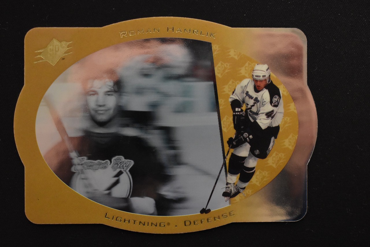 Roman Hamrlik 1996-97 SPx Gold #42 Tampa Bay Lightning