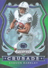 2020 Panini Prizm Draft Picks Football Cards Purple/Green Parallel: Pick List