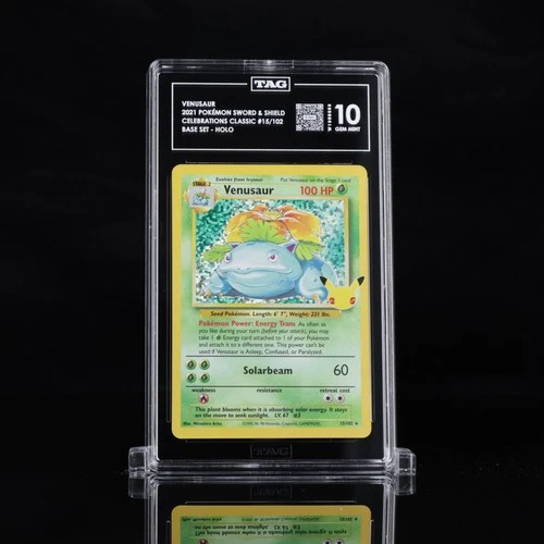 New Listing2021 Pokemon Celebrations Venusaur Holo 15 TAG 10