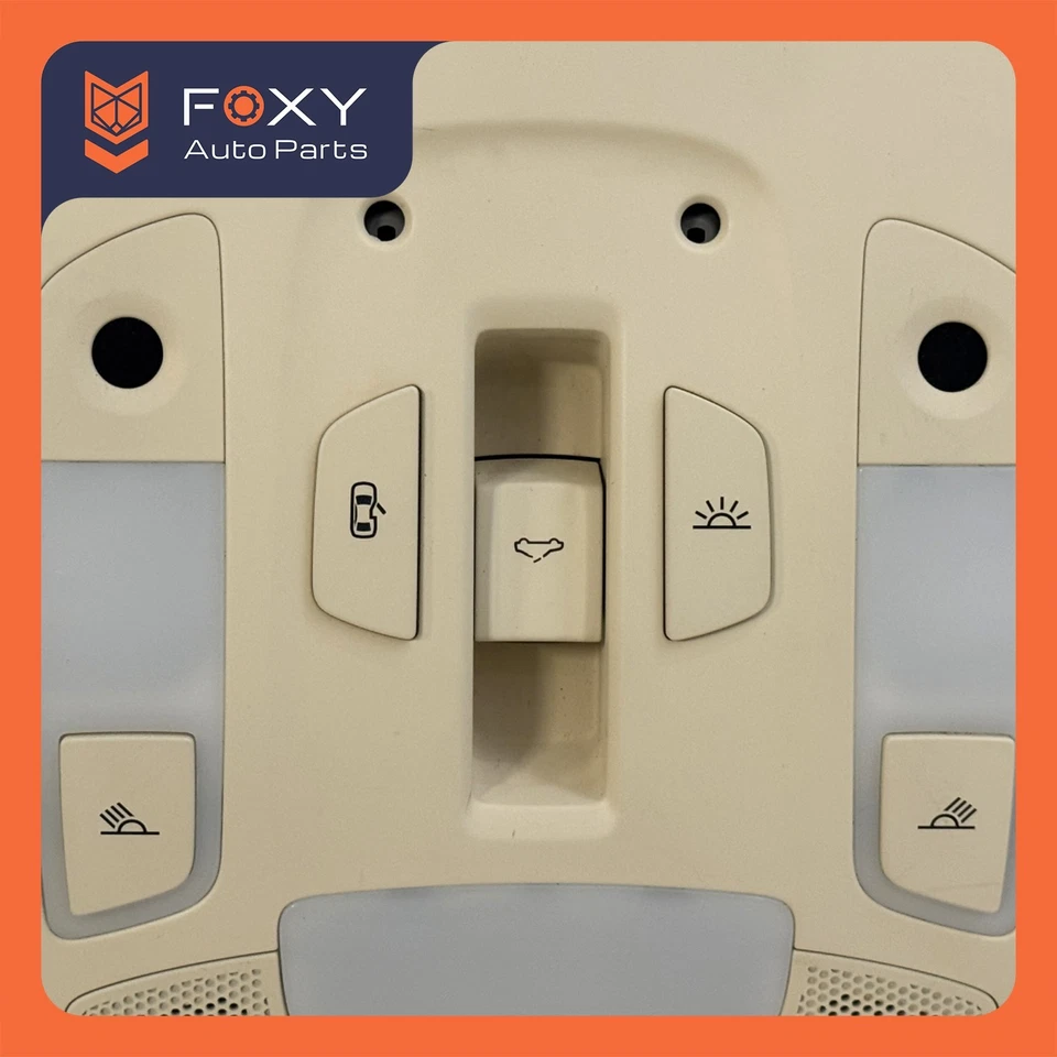 Audi A6 A7 S6 S7 2012-2018 consola superior delantera panel de luz domo de lectura OEM Foto 3 de 4