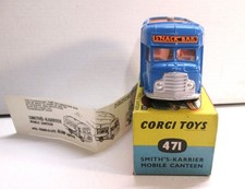 Corgi Toys, 471 rare Belgian issue Mobile Canteen (2) Original,