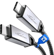 KabelDirekt - 240W USB-C to USB-C Cable 0.6m 2ft 3.2 Gen2 20Gbps 4K - New Sealed