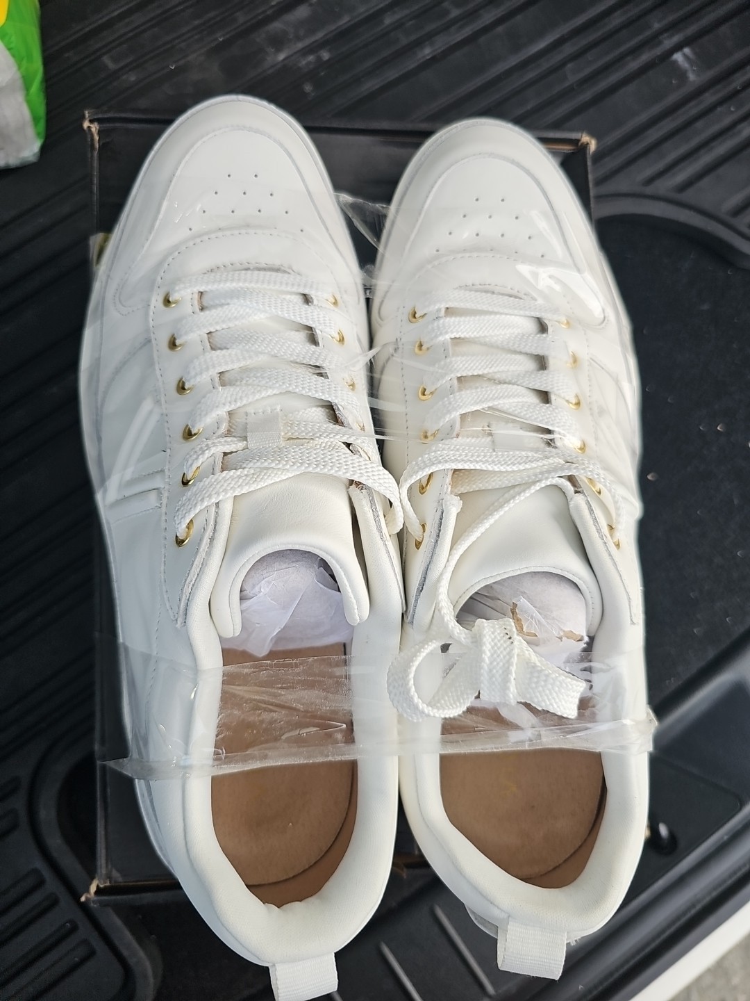 Vionic Elise Womens White Leather Comfort Sneakers Size 12