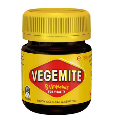 Vegemite Yeast Extract Spread Rich in B Vitamins Savory Flavor 150g