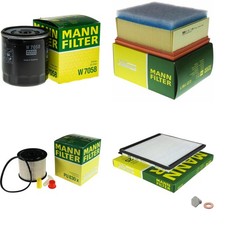 MANN-FILTER Inspektionspaket Filterset für Citroën Xsara Break 2.0 HDi 90