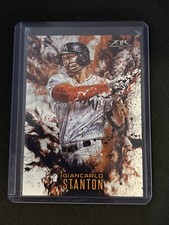 🔥Giancarlo Stanton 2016 Topps Update Fire #F-15 Miami Marlins