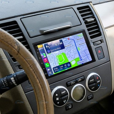 2+32GB For Nissan Tiida 2007-2011 Carplay Car Radio Stereo GPS Android 15 +CAM