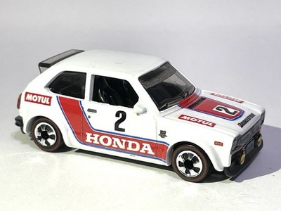 Hot Wheels CUSTOM MADE REDLINE 1973 Honda Civic , Brand New       