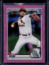 Alvaro Seijas 2020 Bowman Chrome #BCP-60 Mojo Pink /199