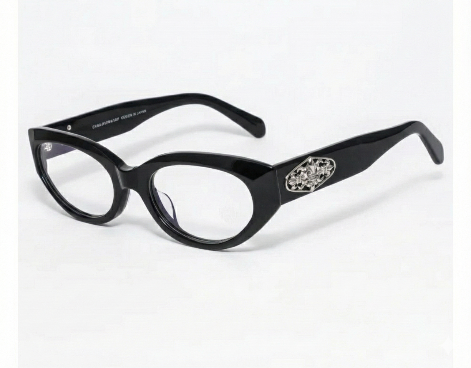 Chrome Hearts   Cat eye Glasses Unisex CH8285 BK