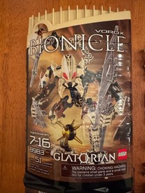 LEGO BIONICLE: Glatorian: Vorox (8983) COMPLETE with Instructions and Canister