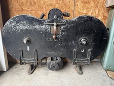 Rare 1930s Cinema Film Rewinder Chicago Cinema Equipment De Luxe Cast Iron