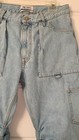 THE ATTICO Wide Leg Cargo Jeans Size  28 — photo 7