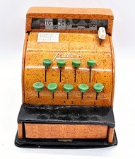 Rare Vintage Aster Play Store Metal Cash Register Tin Toy