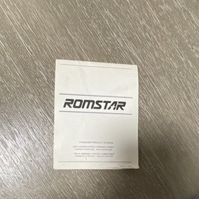 Romstar Championship Bowling Manual Original for Nintendo NES