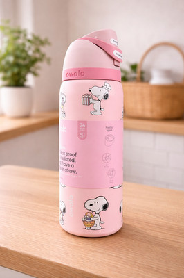 2026 Owala Snoopy Pink 32oz Insulated Water Bottle Flip Lid