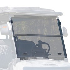 RedDot 1/4 Folding Tinted Golf Cart Windshiel...