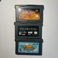 GBA Game lot 3- Tom&Jerry Infurnal Escape/Tak Great Juju Challenge/Van Helsing