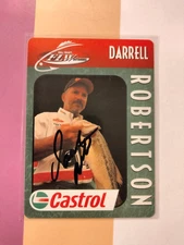 04' Outdoor Collection DARRELL ROBERTSON (auto) Pro Bass card Castrol free ship