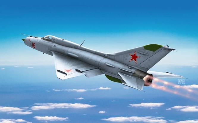 Academy 12320 - 1/48 MiG 21PF Fishbed D - New
