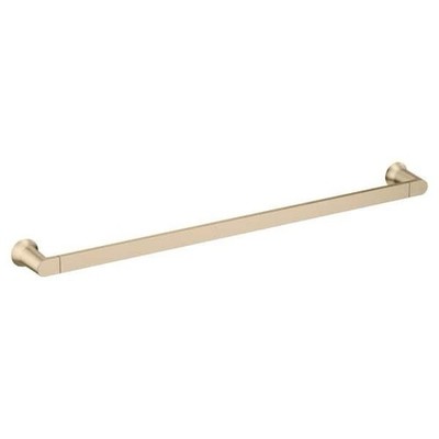 MOEN Genta 24 in. Towel Bar in Bronzed Gold Finish BH3624BZG